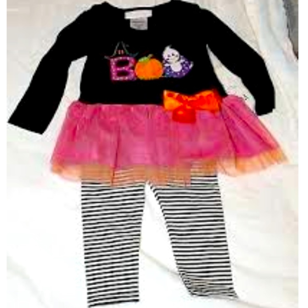 🎃NWT Baby BOO Tutu Halloween outfit 🎃